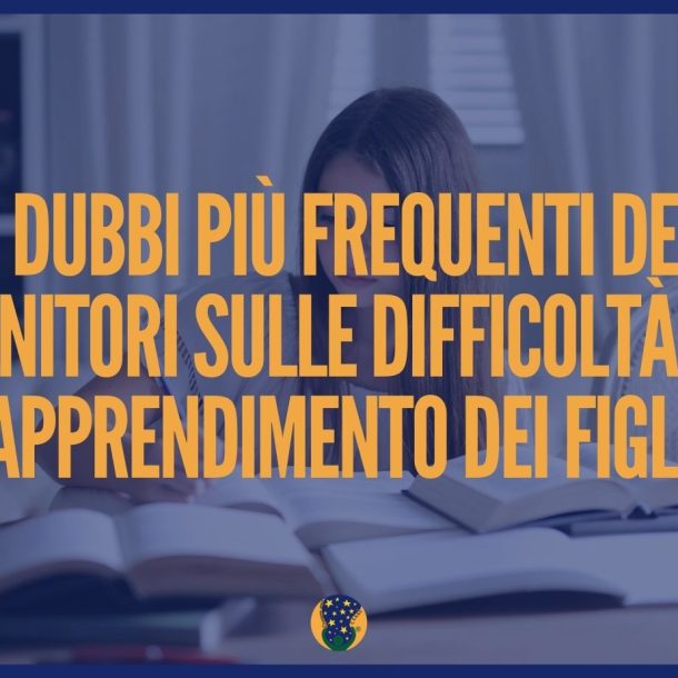 Dubbi dei genitori sull'apprendimento dei figli