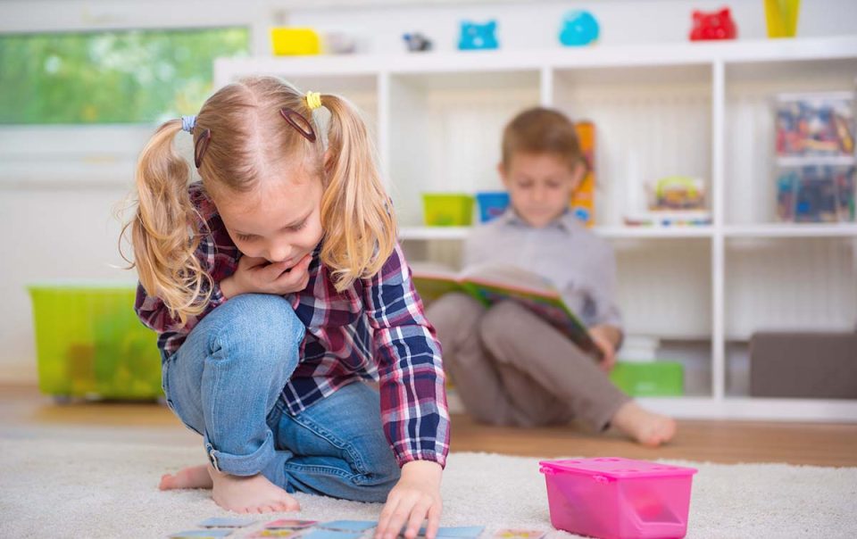 Bambini disabilità cognitiva gioco